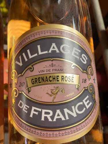 Villages de France Grenache Rosé Vivino US