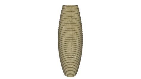 Tall Slender Vase Rattan 3d Warehouse