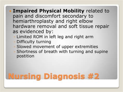 Ppt Nursing Diagnosis 1 Powerpoint Presentation Id 964873