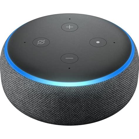 Amazon Echo Dot 3 Geraço Alexa Preto KaBuM