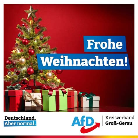 Frohe Weihnachten Afd Kreisverband Gro Gerau