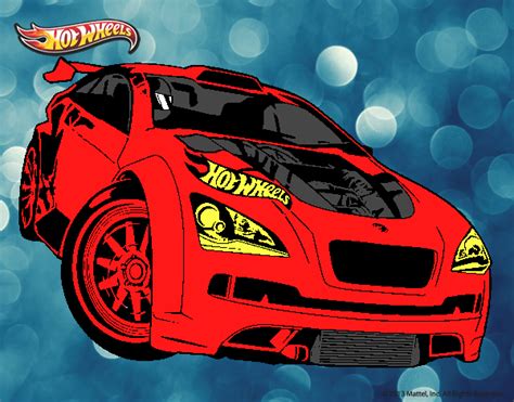 Dibujo de hot wheels megane trophy pintado por en Dibujos net el día 08