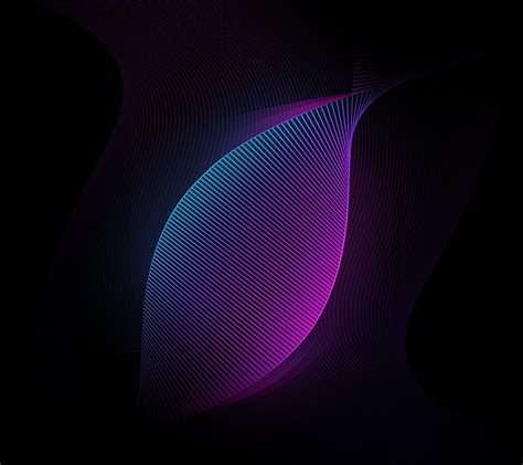 HD wallpaper: Dark, Blue, Stock, Purple, Waves, abstract, technology ...