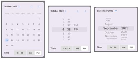 Adoptive Calendar Flutter Package In Date Time Picker Category