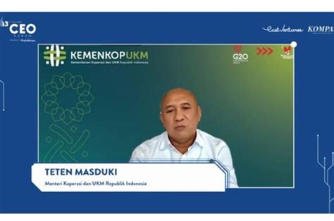 Menkop Teten Sebut Transformasi Digital Kunci Optimalkan Potensi Bisnis