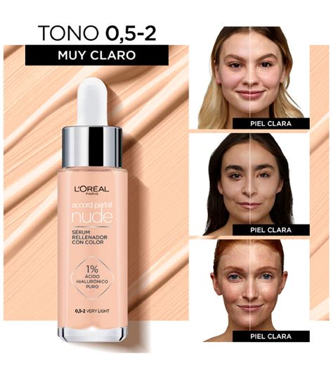 Descubre la gama de tonos de L Oréal Accord Parfait Sérum Opiniones y