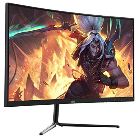 Buy 27 Curved 75Hz LED Monitor Full HD 1080P HDMI VGA Ports with ...