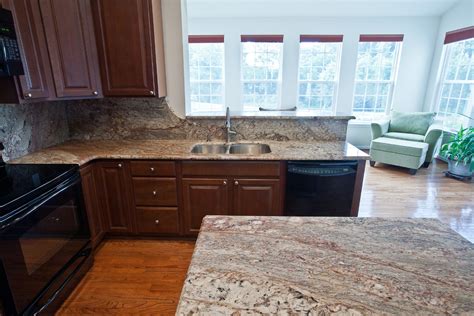 Typhoon Bordeaux Granite Traditional Kitchen DC Metro By