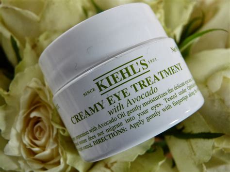 Makeup by Candlelight: Kiehls eye treatment with avocado
