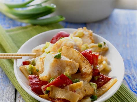 Gemüse Fisch Pfanne Aus Dem Wok Rezept Eat Smarter