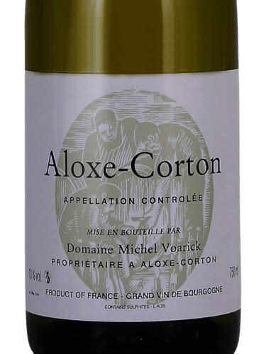 Domaine Michel Voarick Aloxe Corton Blanc Vivino United States