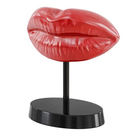 Figurine Red Lips 14 3d Model For Vray