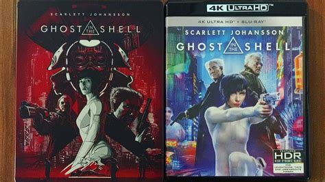 GHOST IN THE SHELL 4K Ultra HD Blu Ray Steelbook Blu Ray Limited