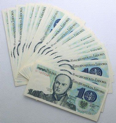 Prl Banknoty Z Otych Lot Szt St Archiwum Niemczyk Pl