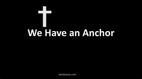 We Have An Anchor Instrumental Worship W Lyrics YouTube