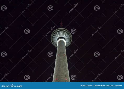 Berlin TV-Tower stock image. Image of city, berliner - 64339269