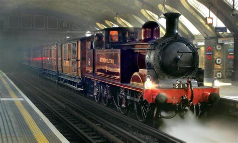 Victorian Locomotive That Worked The Last "London Transport" Steam ...