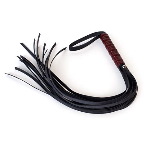 Sex And Mischief Mahogany Flogger By Sportsheets Buy A Whip At