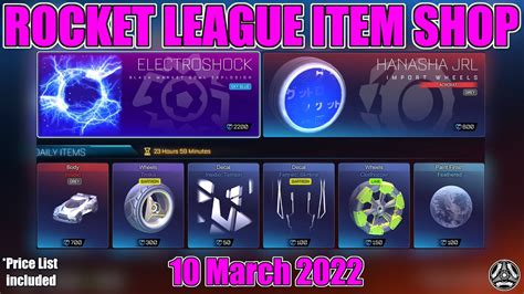 Rocket League Item Shop March Free Player Anthems