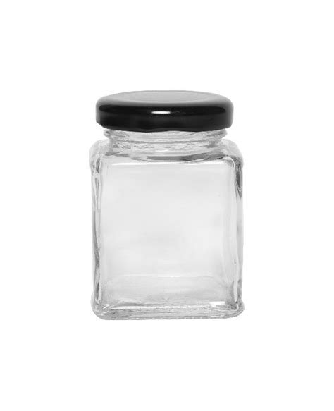 Square Ml Itc Glass Jar For Food Packing Pattern Plain At Rs