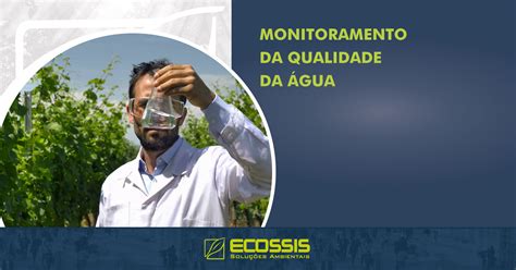 Monitoramento Da Qualidade Da Gua Ecossis