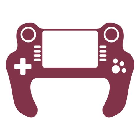 Diseño Png Y Svg De Joystick Con Estilo De Trazo Lleno De Pantalla Para Camisetas