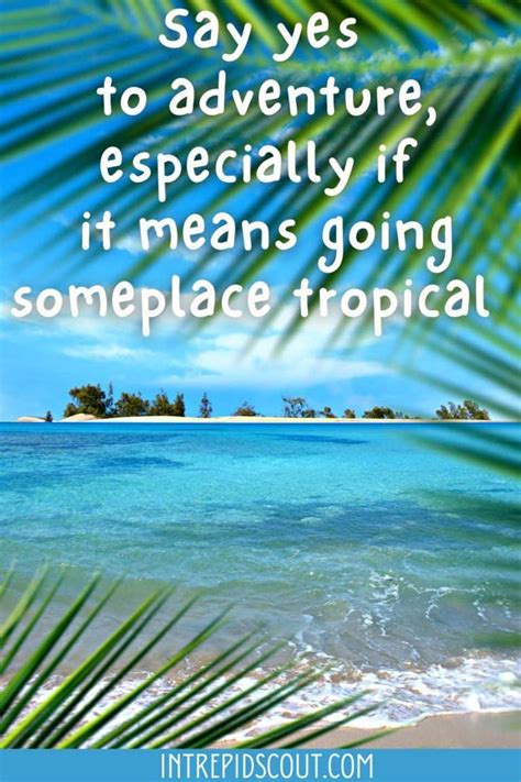 299 Gorgeous Tropical Vacation Captions And Quotes Escape To Paradise