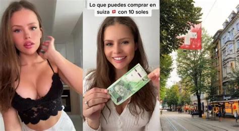 Tiktok Viral Per Joven Suiza Sorprende A Peruanos Al Revelar Lo Que