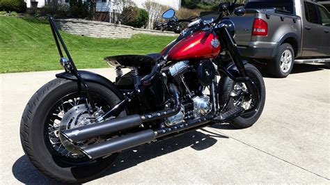 Harley-Davidson custom bobber softail slim Softail Slim Custom, Custom ...