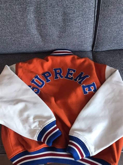 Supreme Supreme Fw23 Tiger Varsity Jacket Grailed