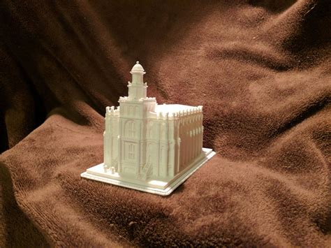 St George Lds Temple High Resolution 3d Printed Model By