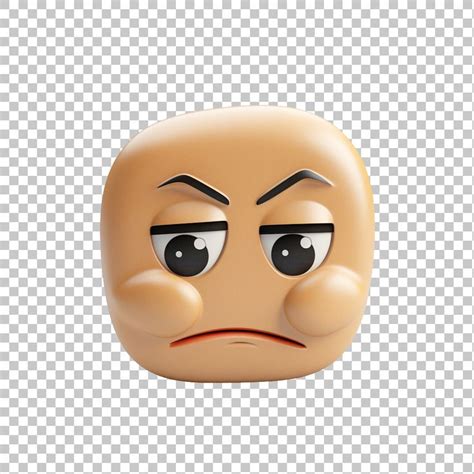 Blank Expression Emoji PNG, Neutral Face Symbol, Stoic Clipart in 2024 ...