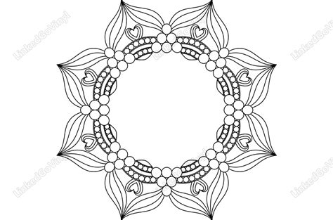 Mandala Art Vector Free SVG Graphic Cut File - LinkedGo Vinyl