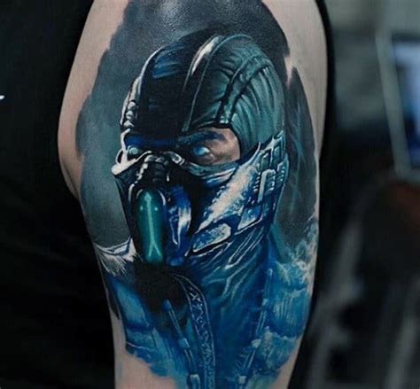 Mortal Kombat Tattoos For Men Gaming Ink Design Ideas Gamer