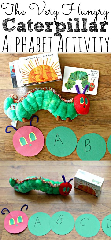 The Very Hungry Caterpillar Preschool Alphabet Activity