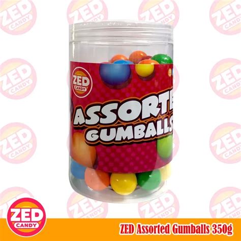 Zed Candy Assorted Gumballs 350g Lazada Ph