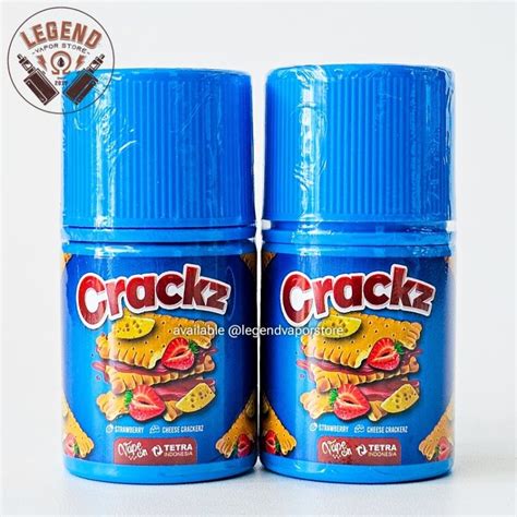 Jual Freebase Liquid Crackz Strawberry Cheese Crackerz Ml Authentic