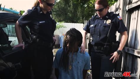 Hardcore Bang In A Back Alley With Horny Black Thief And Two Busty MILFs