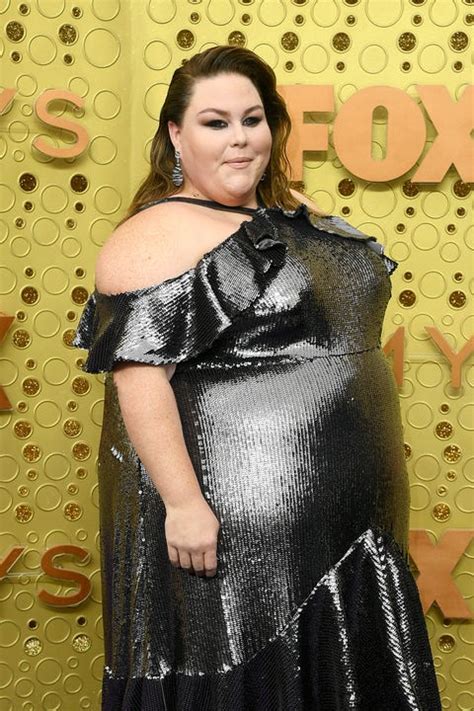 Chrissy Metz Wears a Silver Sequin Dress to the 2019 Emmys