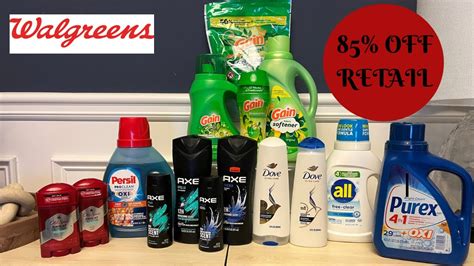 Walgreens Haul Laudry Deals Newbie Friendly Deals Youtube