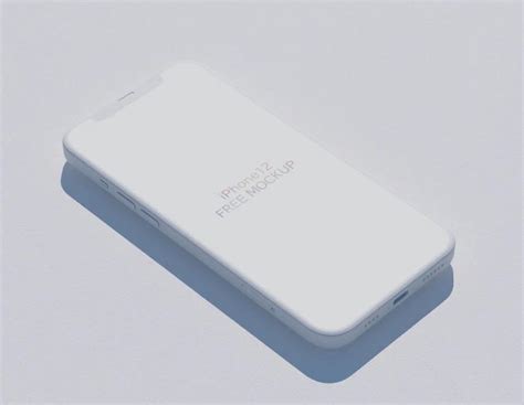 iPhone 12 Diagonally Free PSD Mockup – FreeMockup.net
