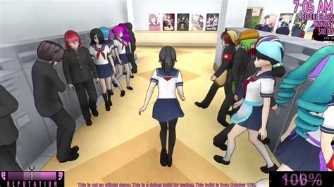 Save And Load Bug Yandere Simulator Youtube