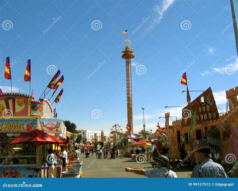 The Mega Drop Tower La County Fair Fairplex Pomona California