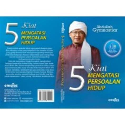 jual buku  kiat menghadapi persoalan hidup kh abdullah gymnastiar