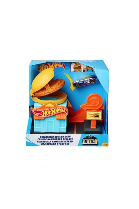 HOT WHEELS Şehir Otoparkı Oyun Setleri Hamburger Restoran Hücumu Frh28 gpd09 Fiyatı Yorumları