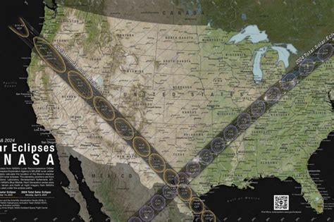 NASA releases detailed map of upcoming eclipses - UPI.com