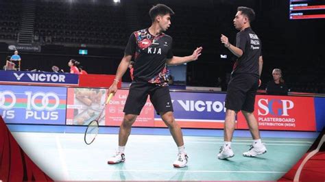 Sukses Taklukkan Pasangan Malaysia Sabar Reza Genapi Gelar Juara Rinov