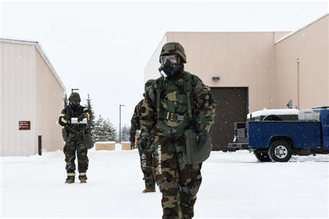 Dvids News Th Wing Airmen Stay Mission Ready With Cbrn Training