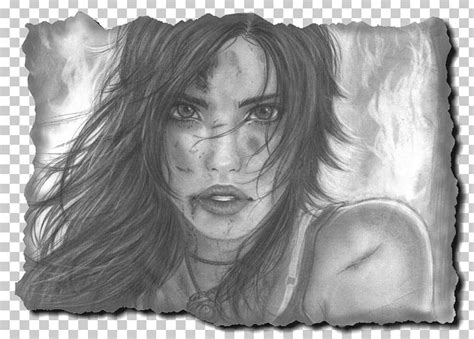 How To Draw Lara Croft In Tribute To This Epic Game I Thought To Do A