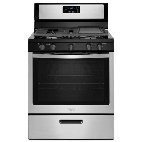 Whirlpool 30 Gas Range In Stainless Steel Wfg505m0bs Superco Appliances Furniture And Home